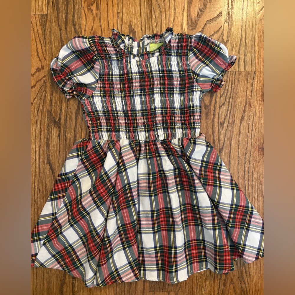 Plaid Kids Dress